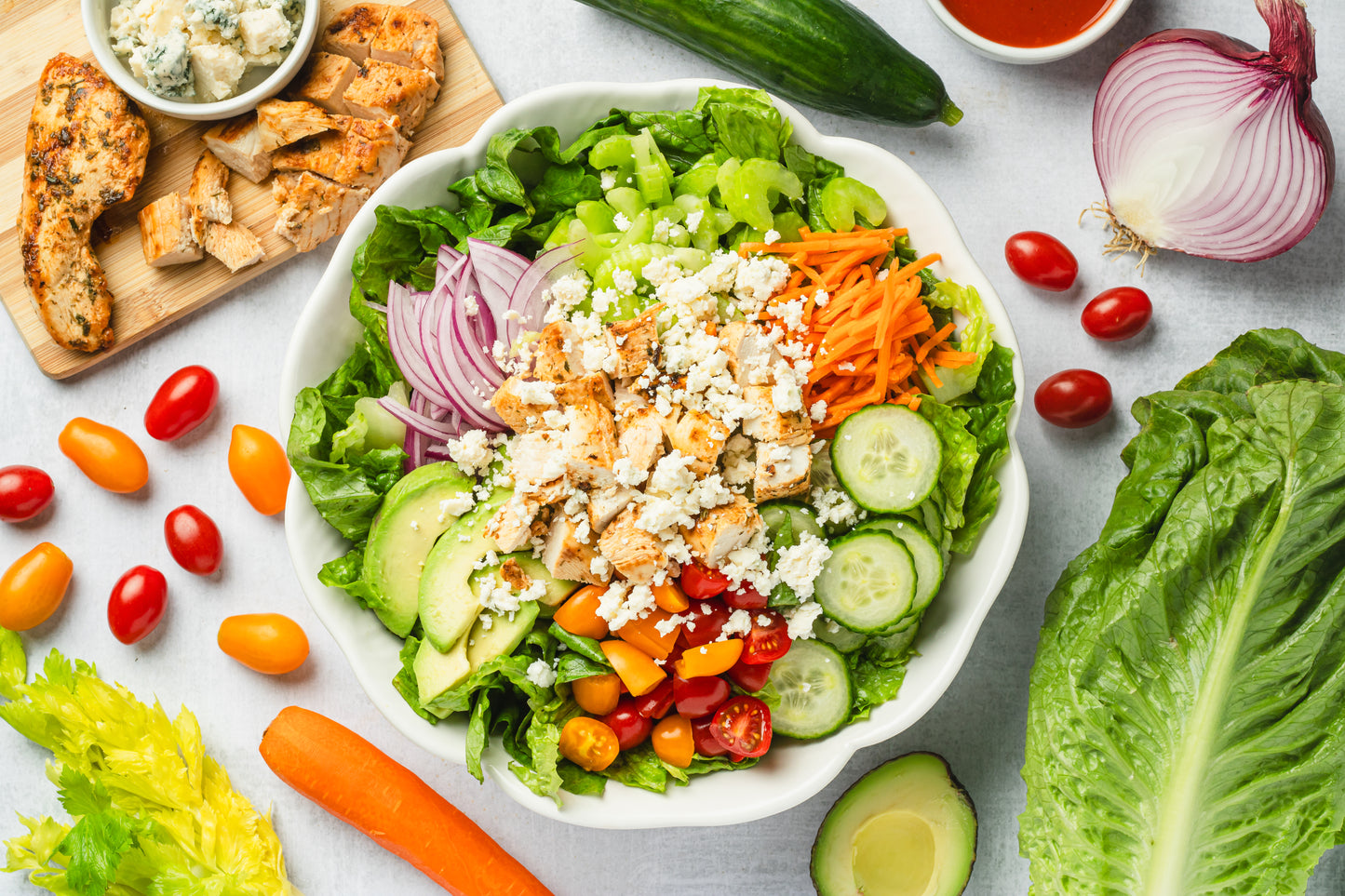 Buffalo Chicken Salad