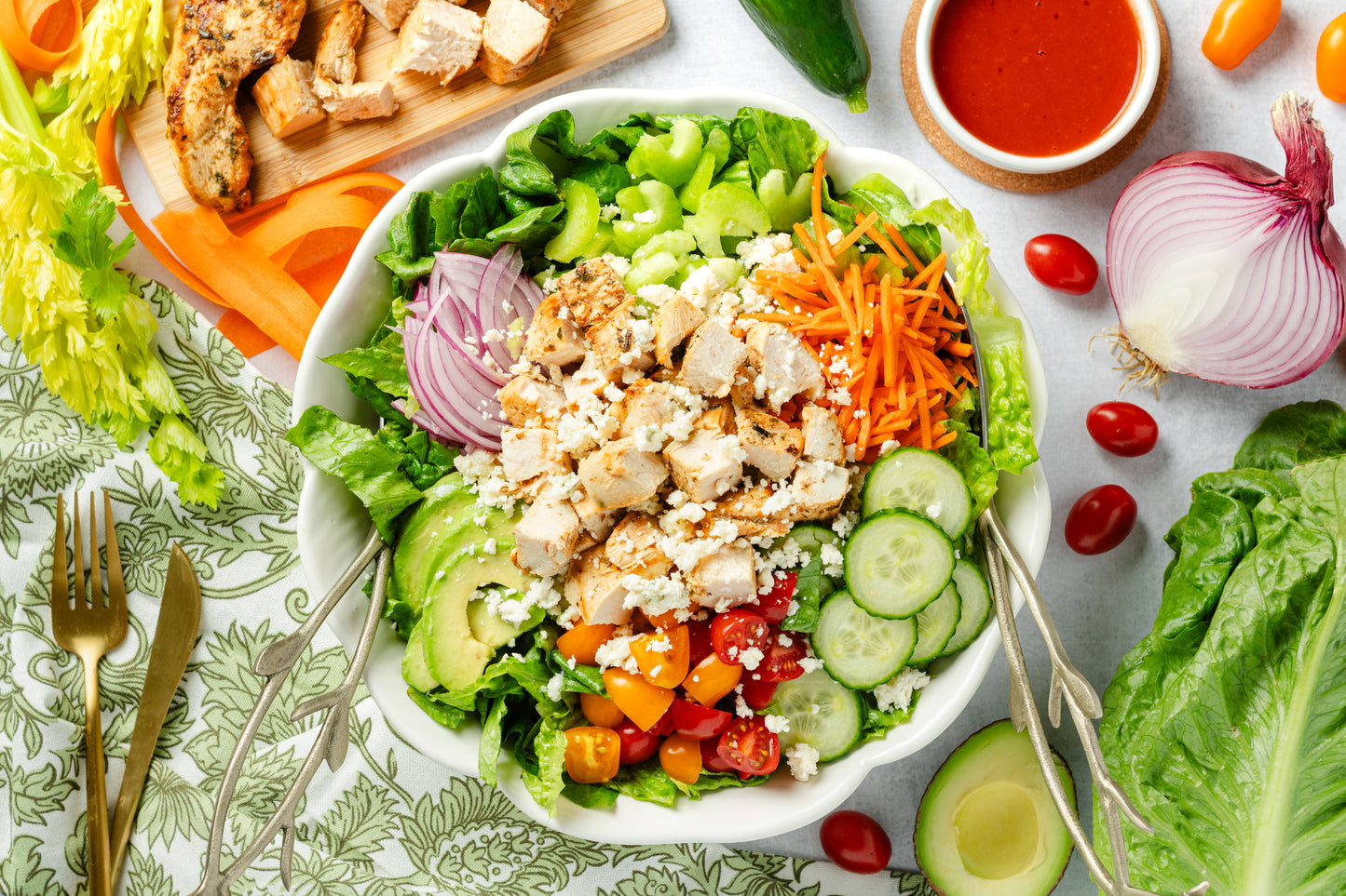 Buffalo Chicken Salad