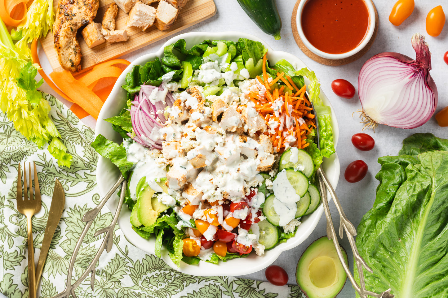 Buffalo Chicken Salad