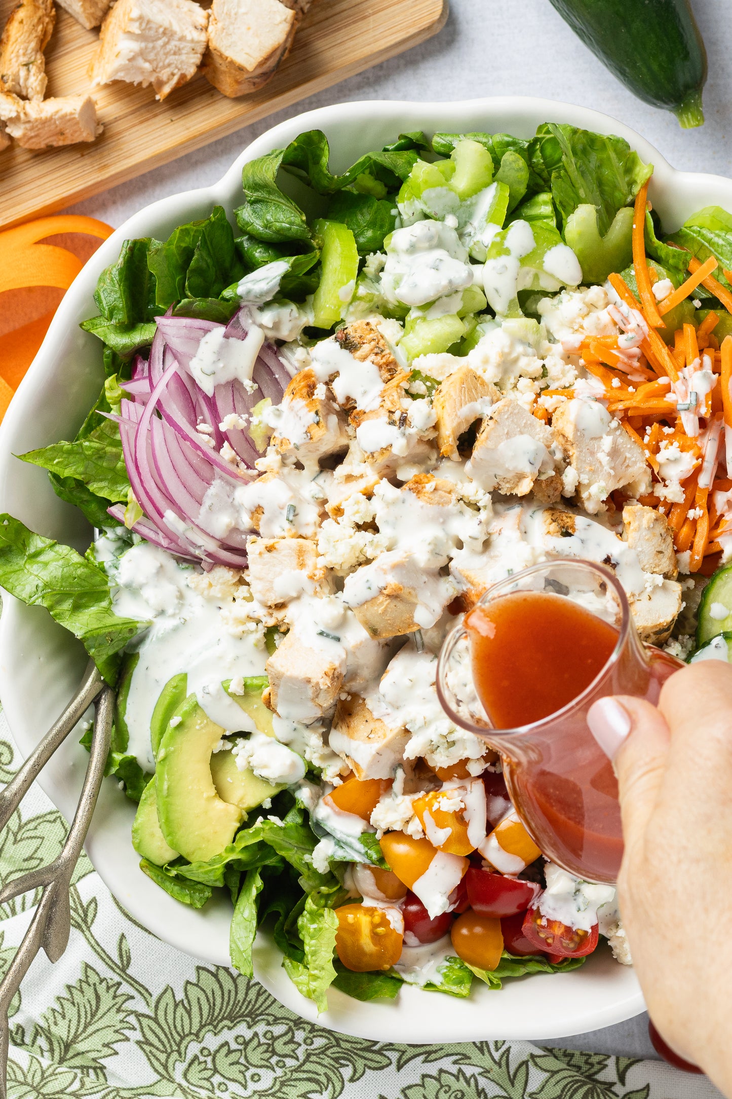 Buffalo Chicken Salad