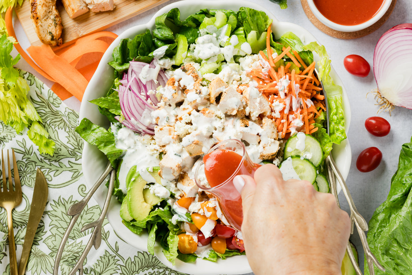 Buffalo Chicken Salad