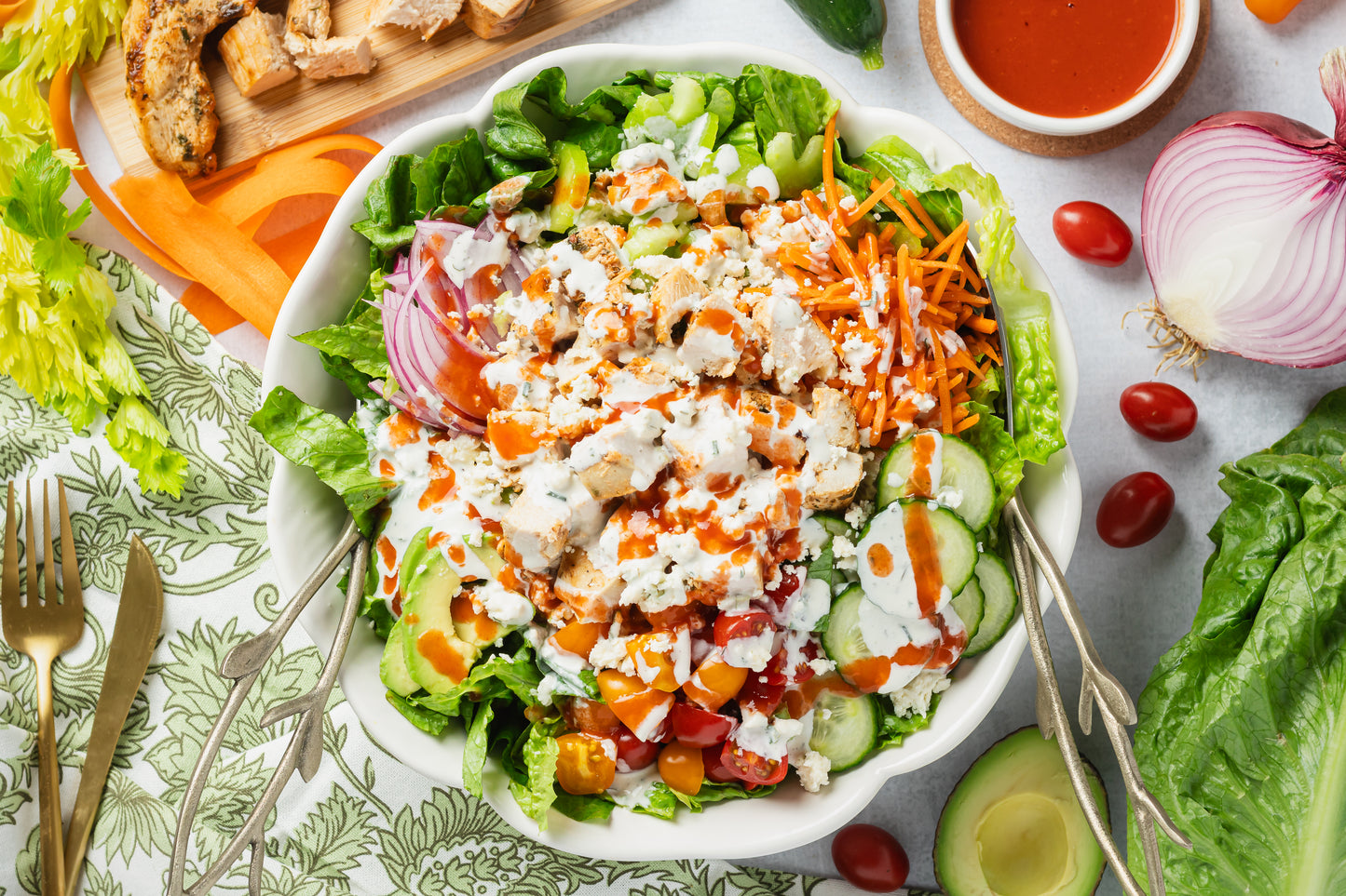 Buffalo Chicken Salad