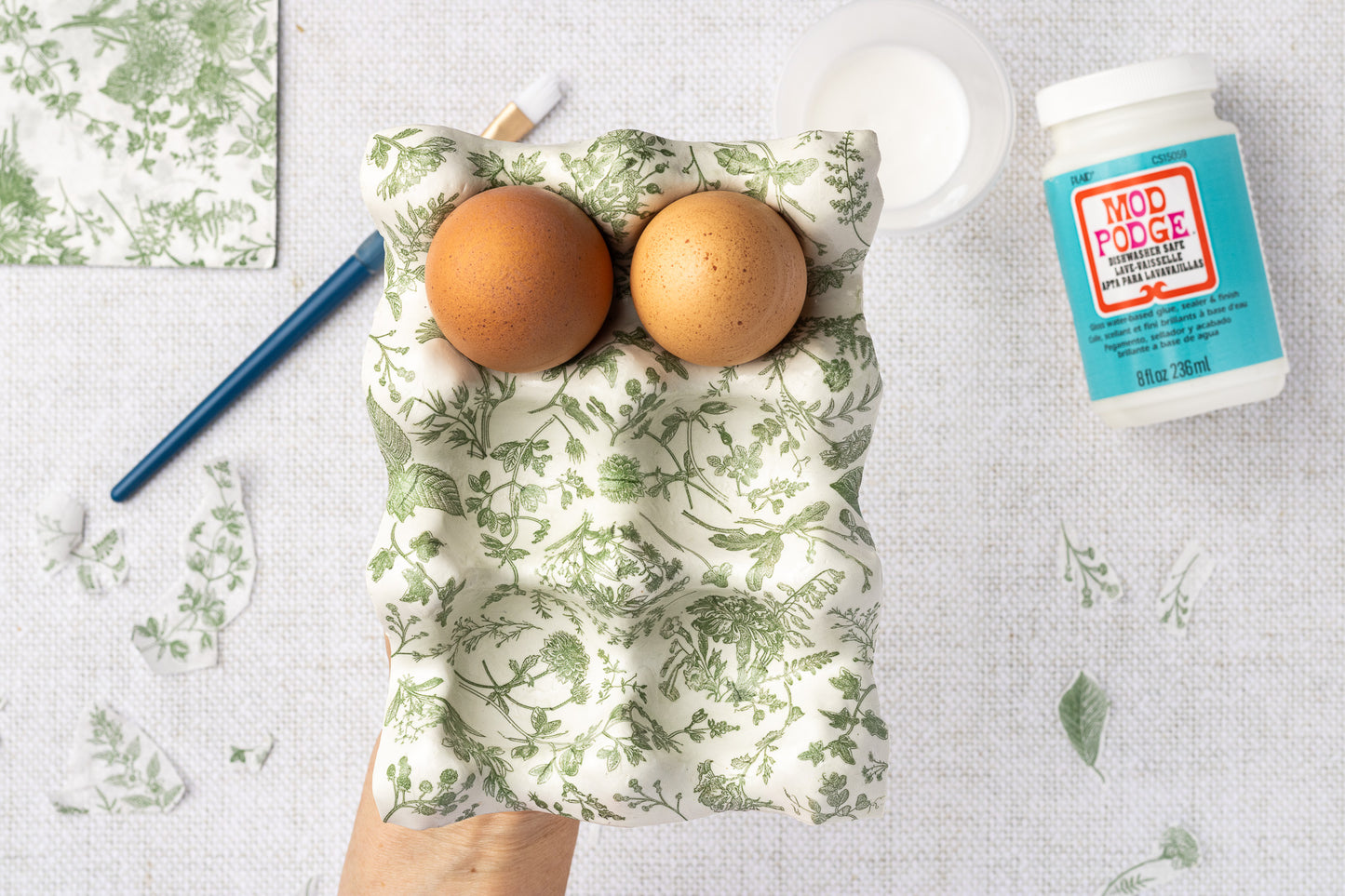 Clay Egg Crate