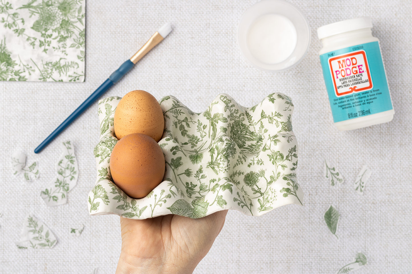 Clay Egg Crate