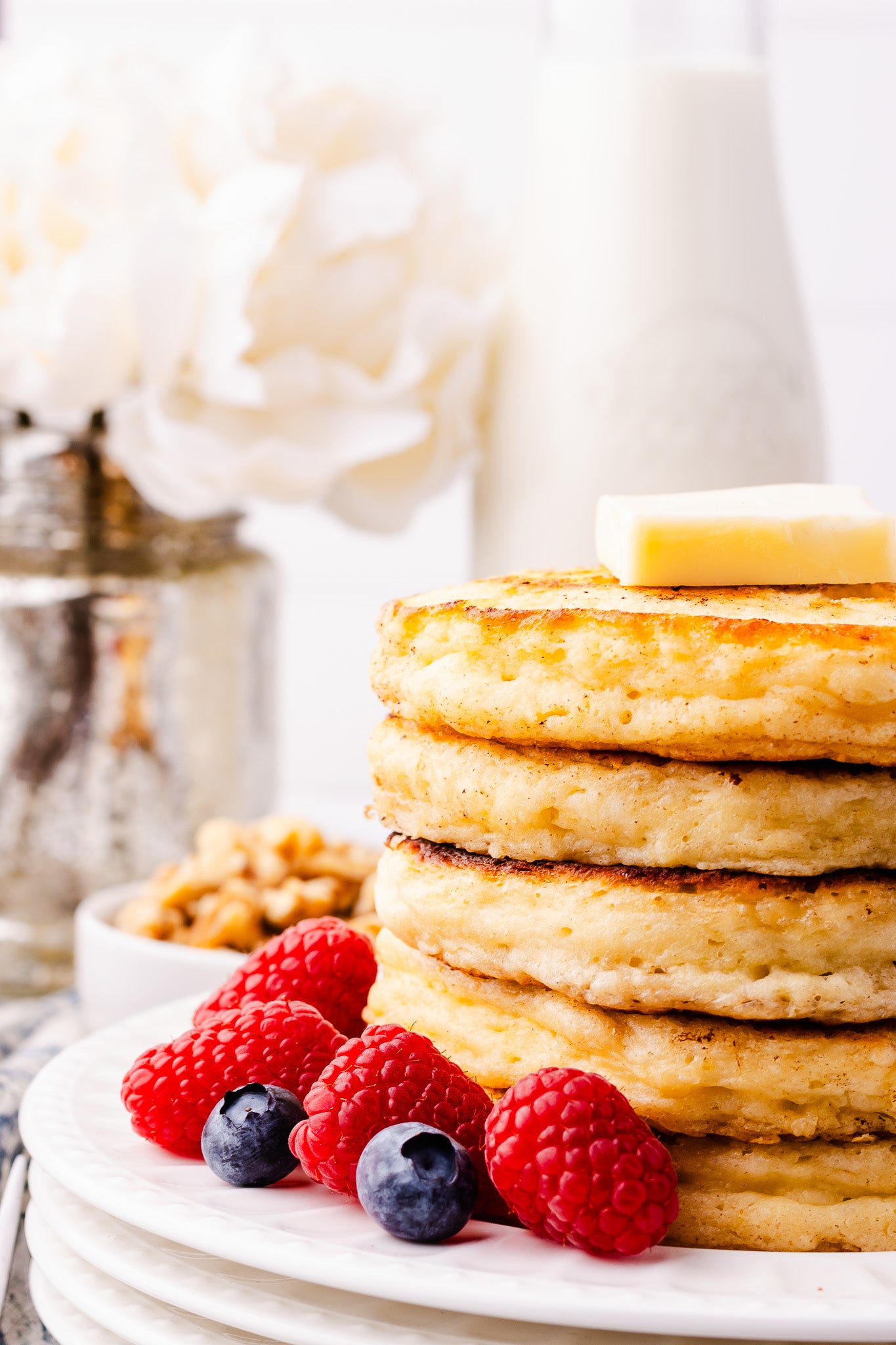 Sourdough discard pancakes