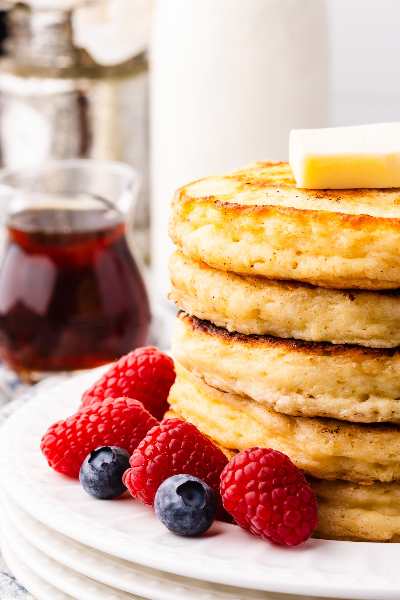 Sourdough discard pancakes
