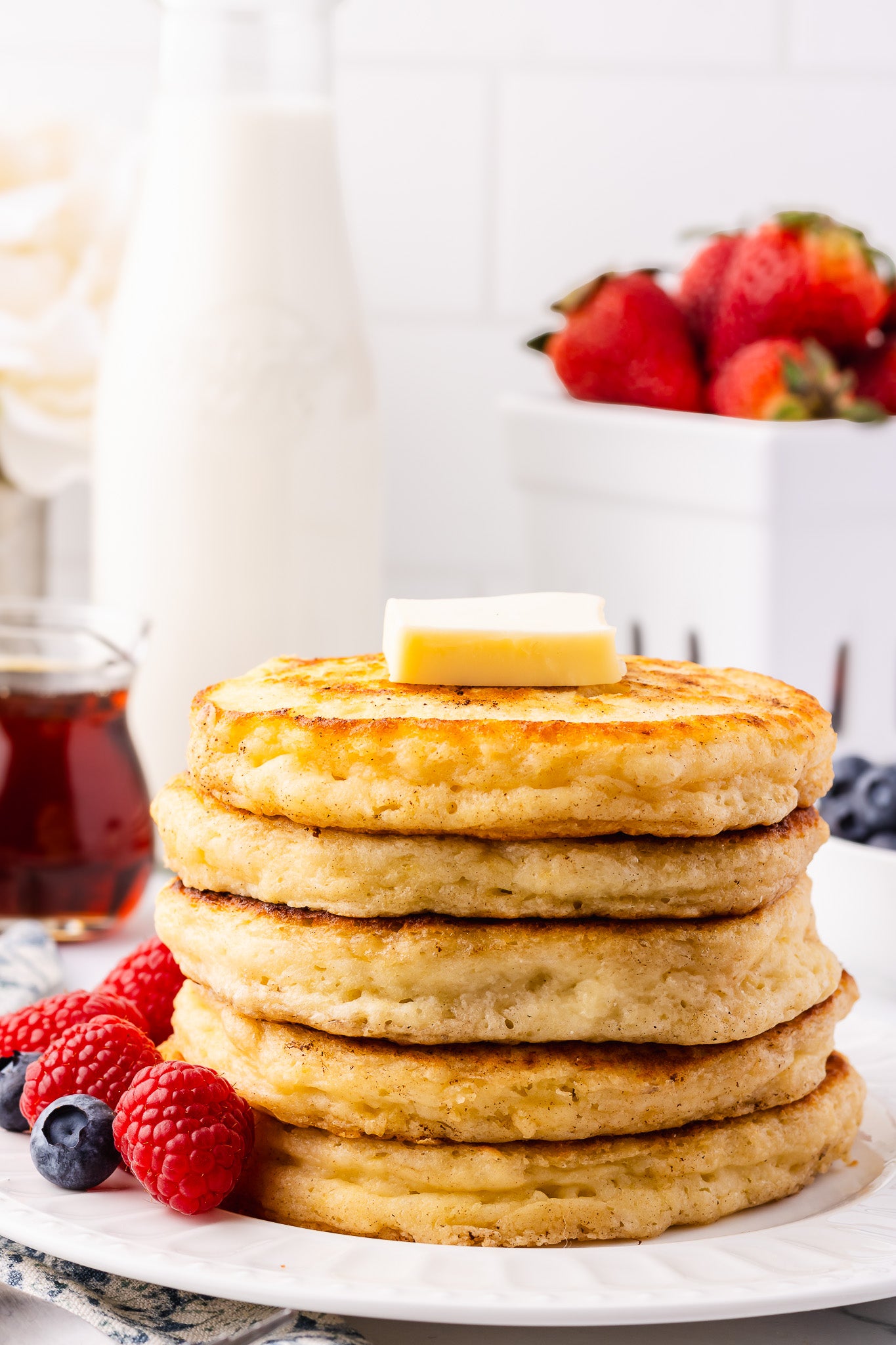 Sourdough discard pancakes