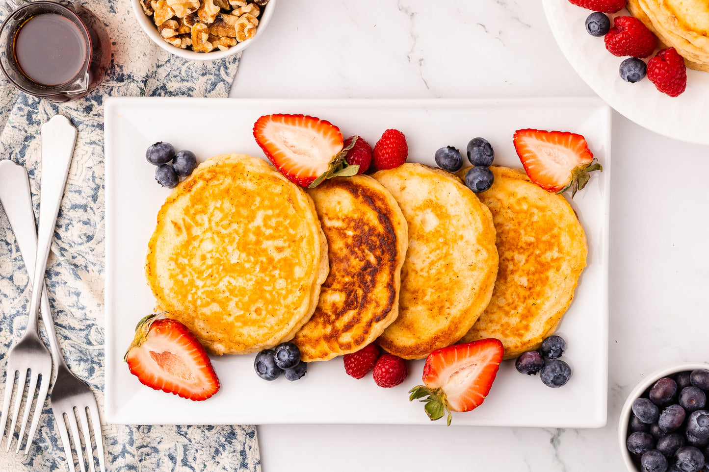 Sourdough discard pancakes