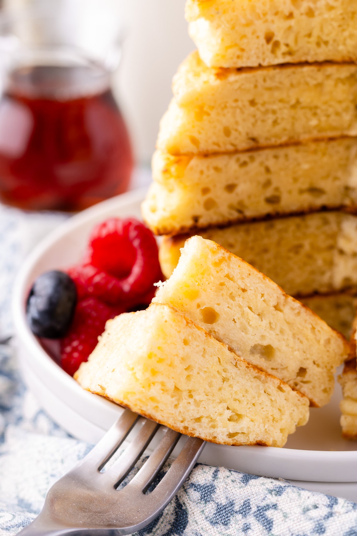 Sourdough discard pancakes