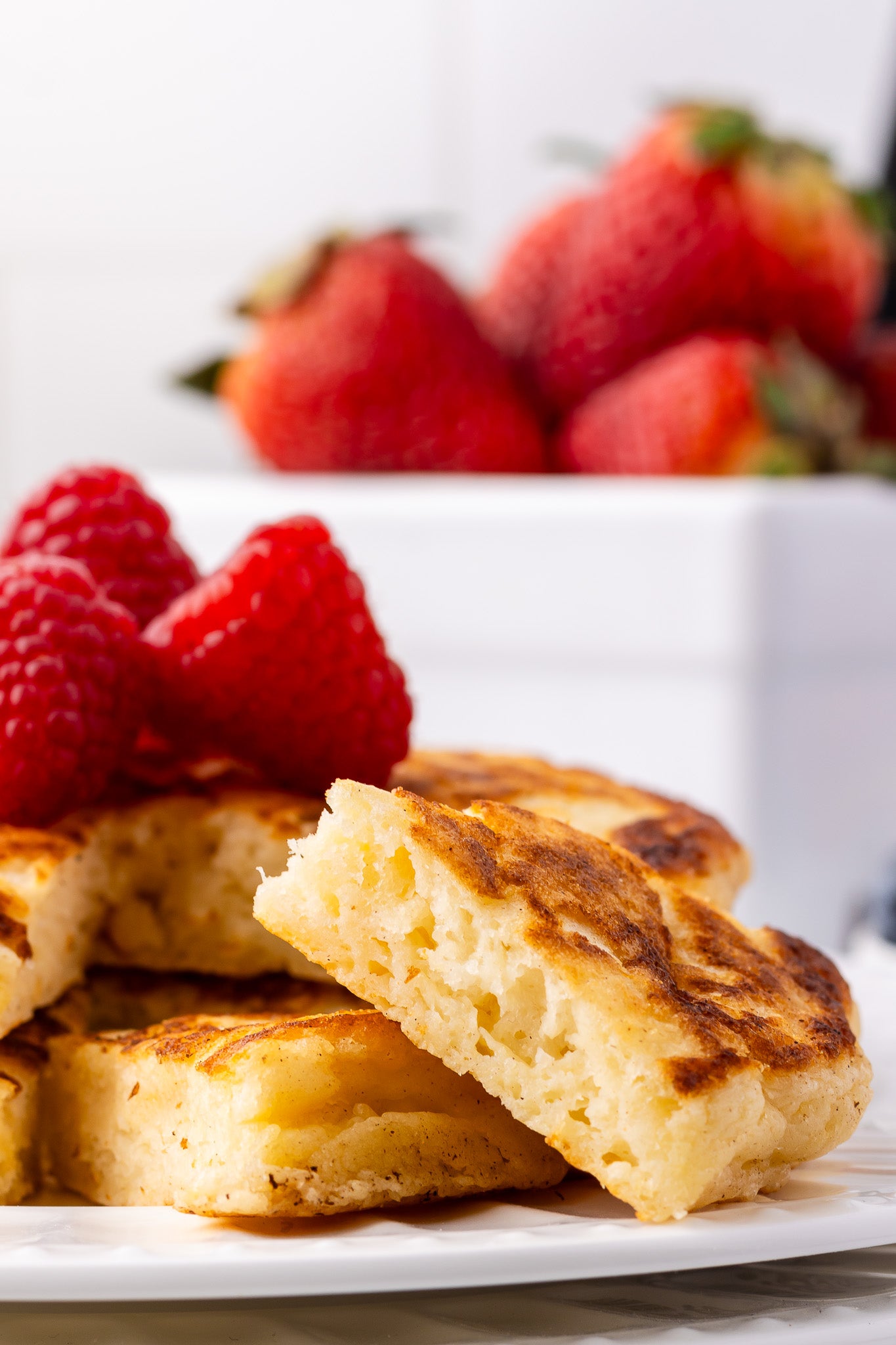 Sourdough discard pancakes