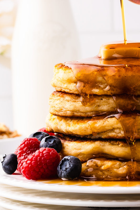 Sourdough discard pancakes