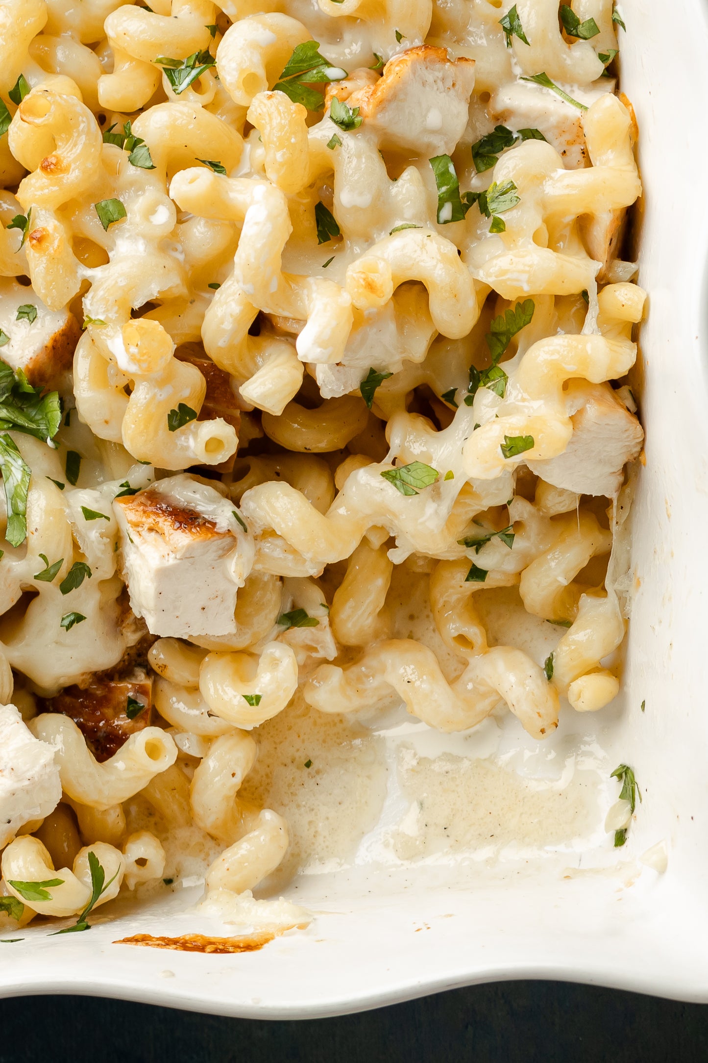 Alfredo Pasta Chicken Bake