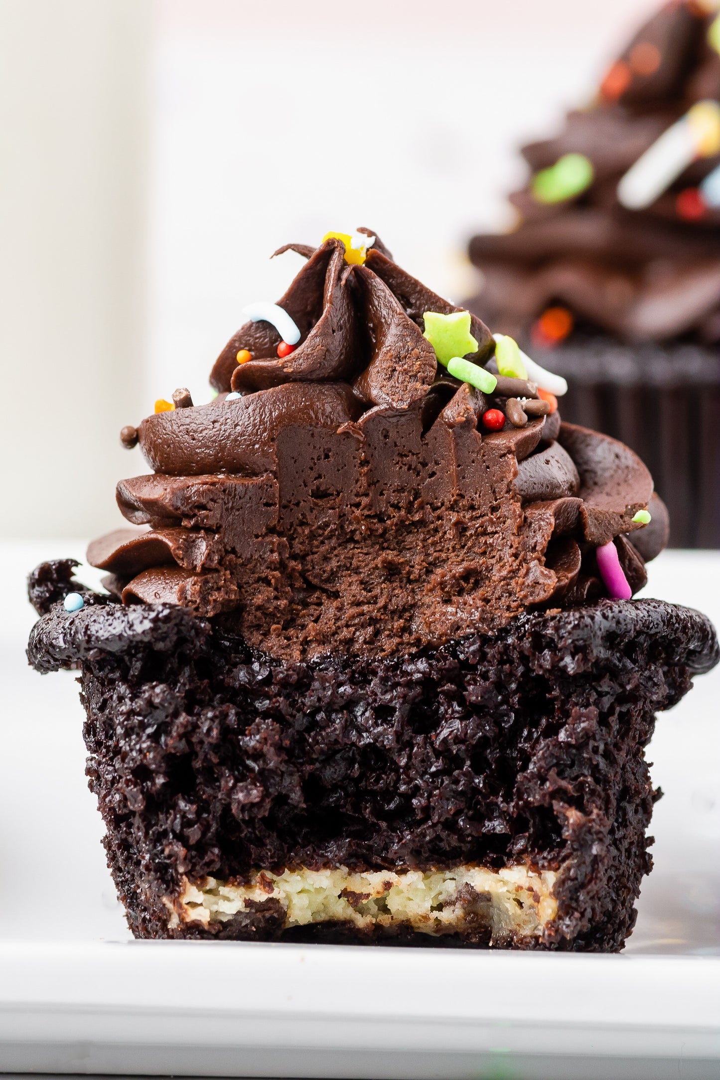 Chocolate Cream Cheese Cupcakes