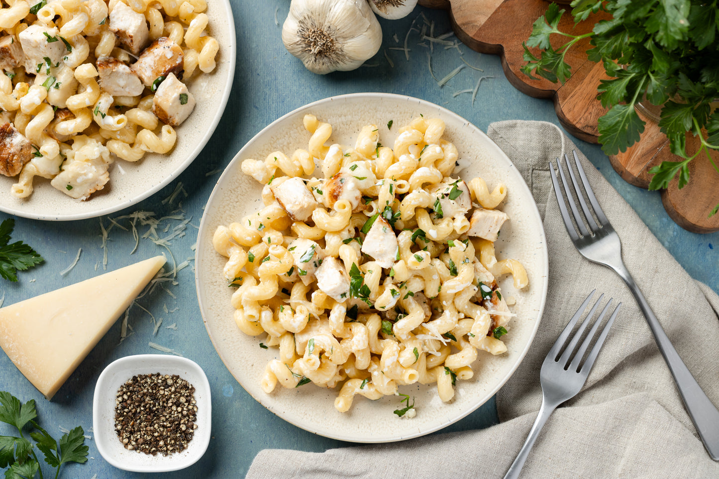 Alfredo Pasta Chicken Bake