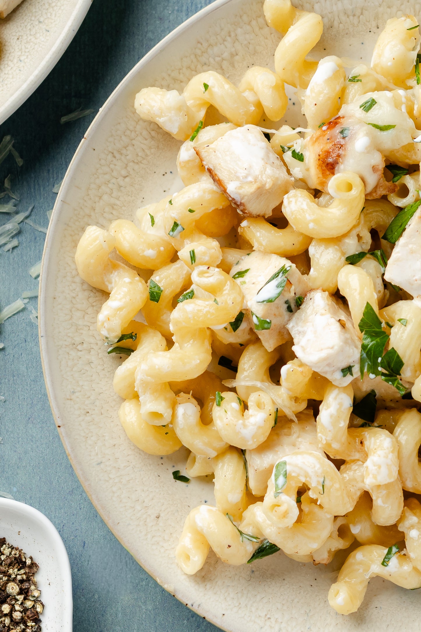 Alfredo Pasta Chicken Bake