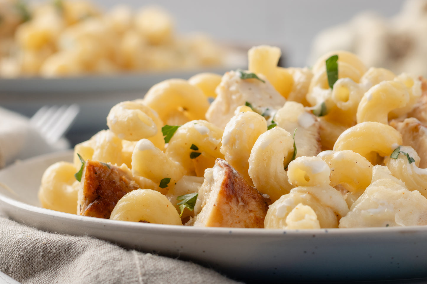 Alfredo Pasta Chicken Bake