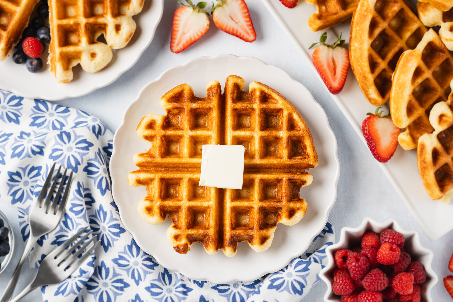 Sourdough Discard Waffles