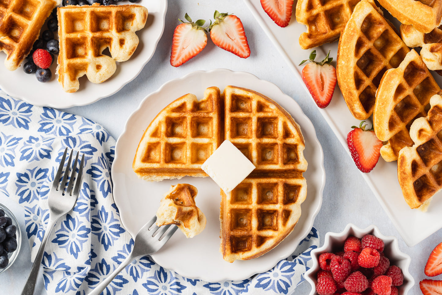 Sourdough Discard Waffles