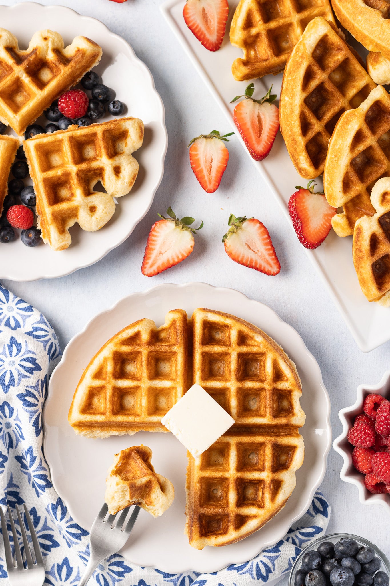Sourdough Discard Waffles