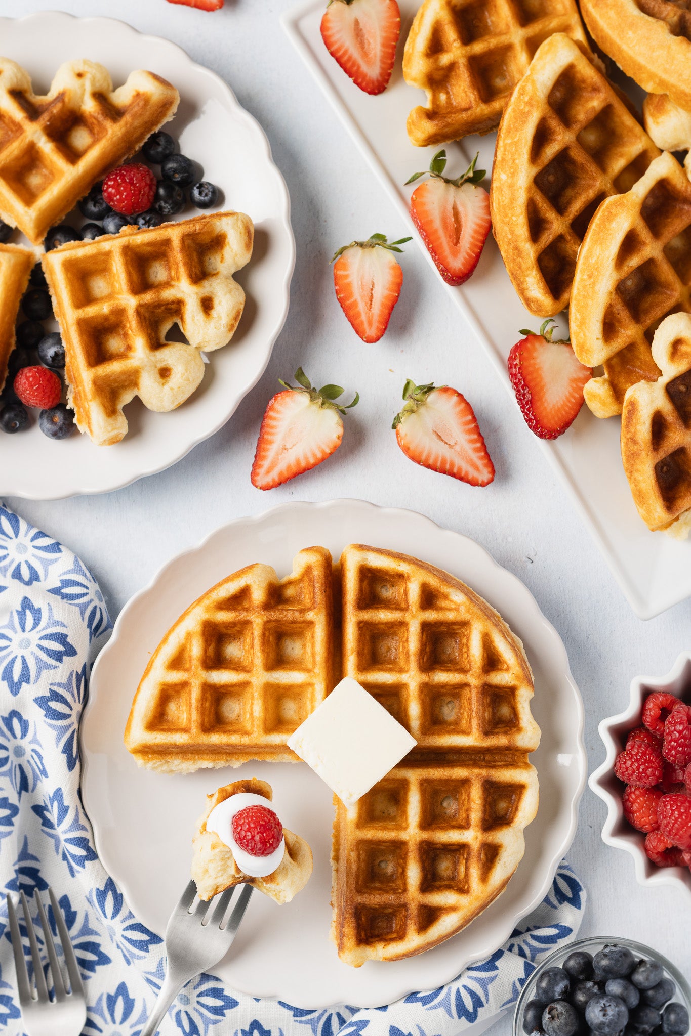 Sourdough Discard Waffles