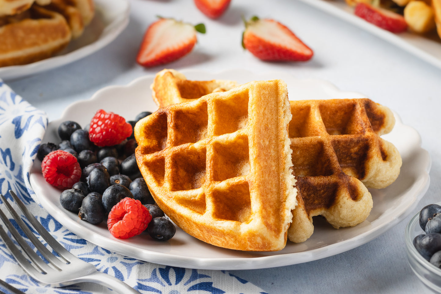 Sourdough Discard Waffles