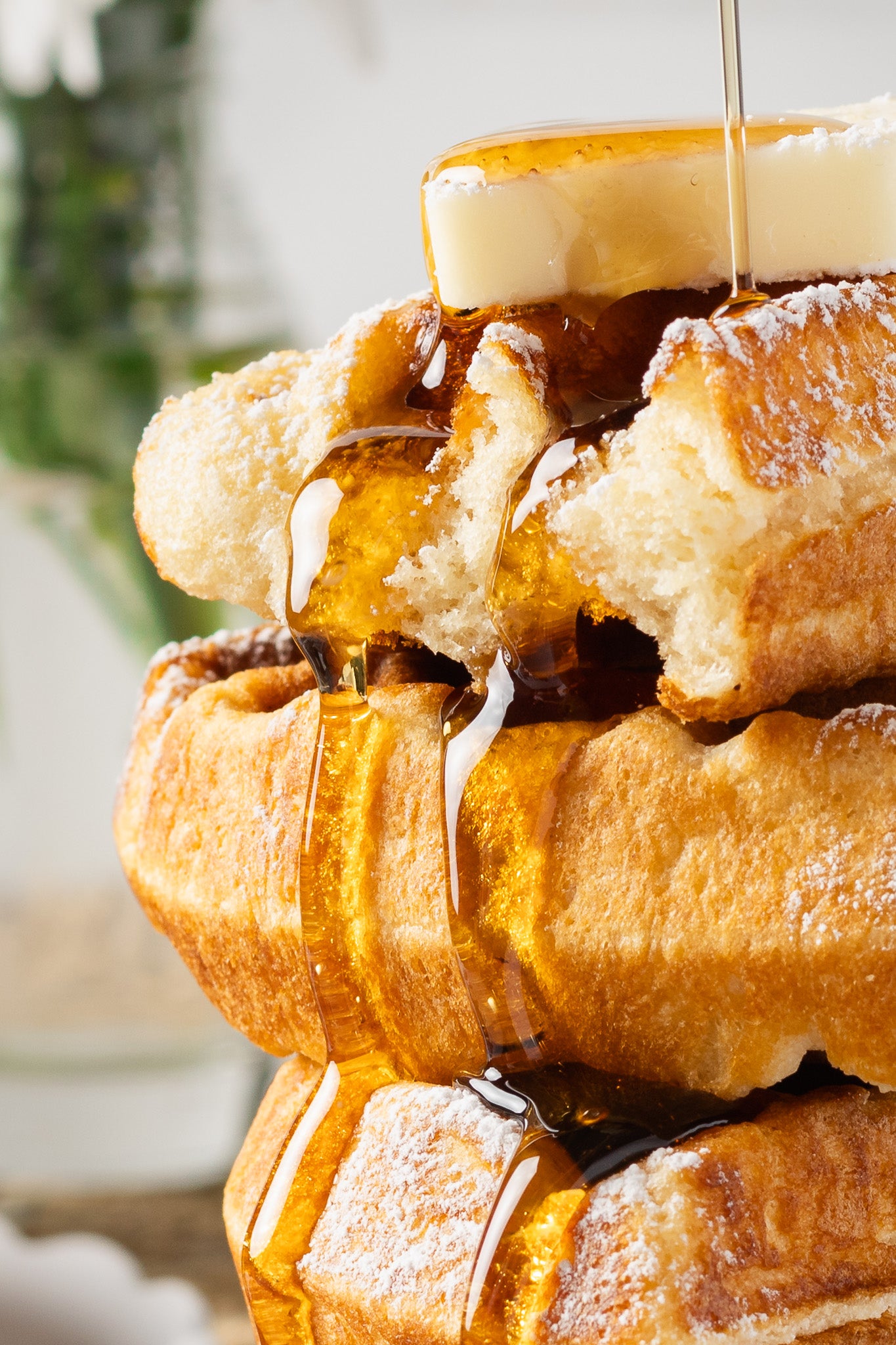 Sourdough Discard Waffles