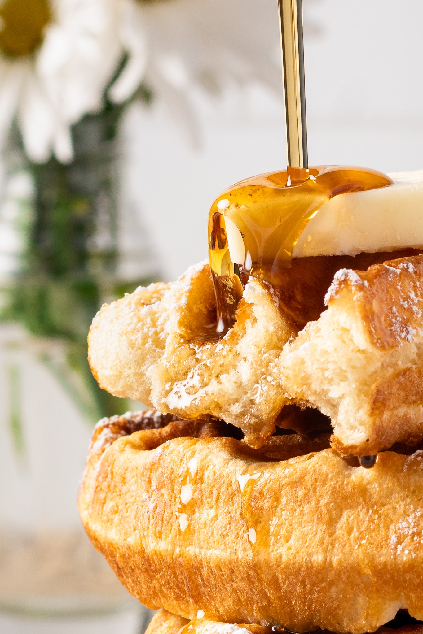 Sourdough Discard Waffles